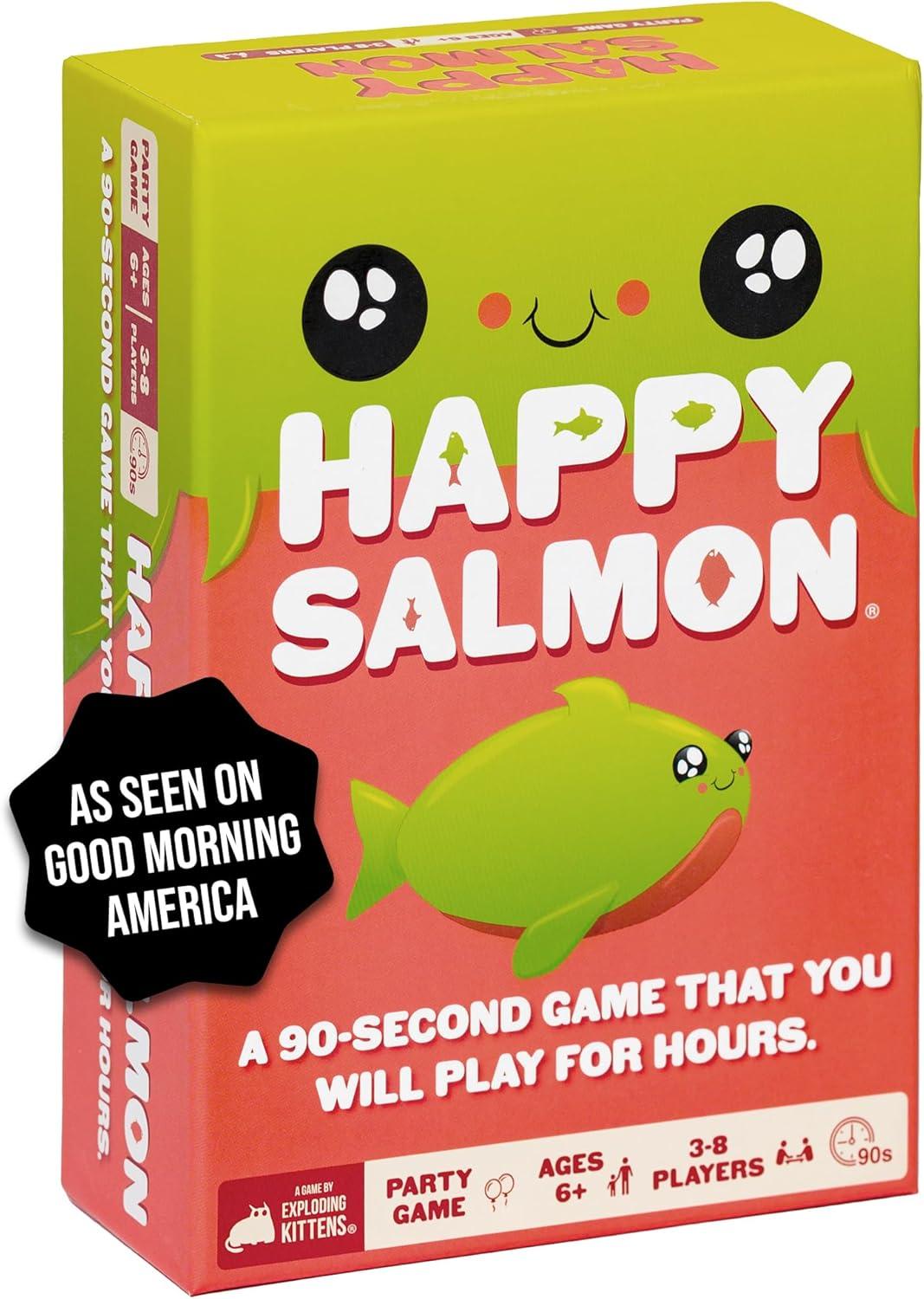 Happy Salmon Game Showdown: Fast Matching, Tested Fun for Families… Easy to Play!