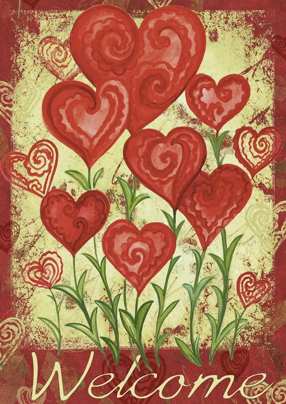 Heartfelt Valentine Flag Showdown: Tested Yard Gem... Spring charm meets decor flex!