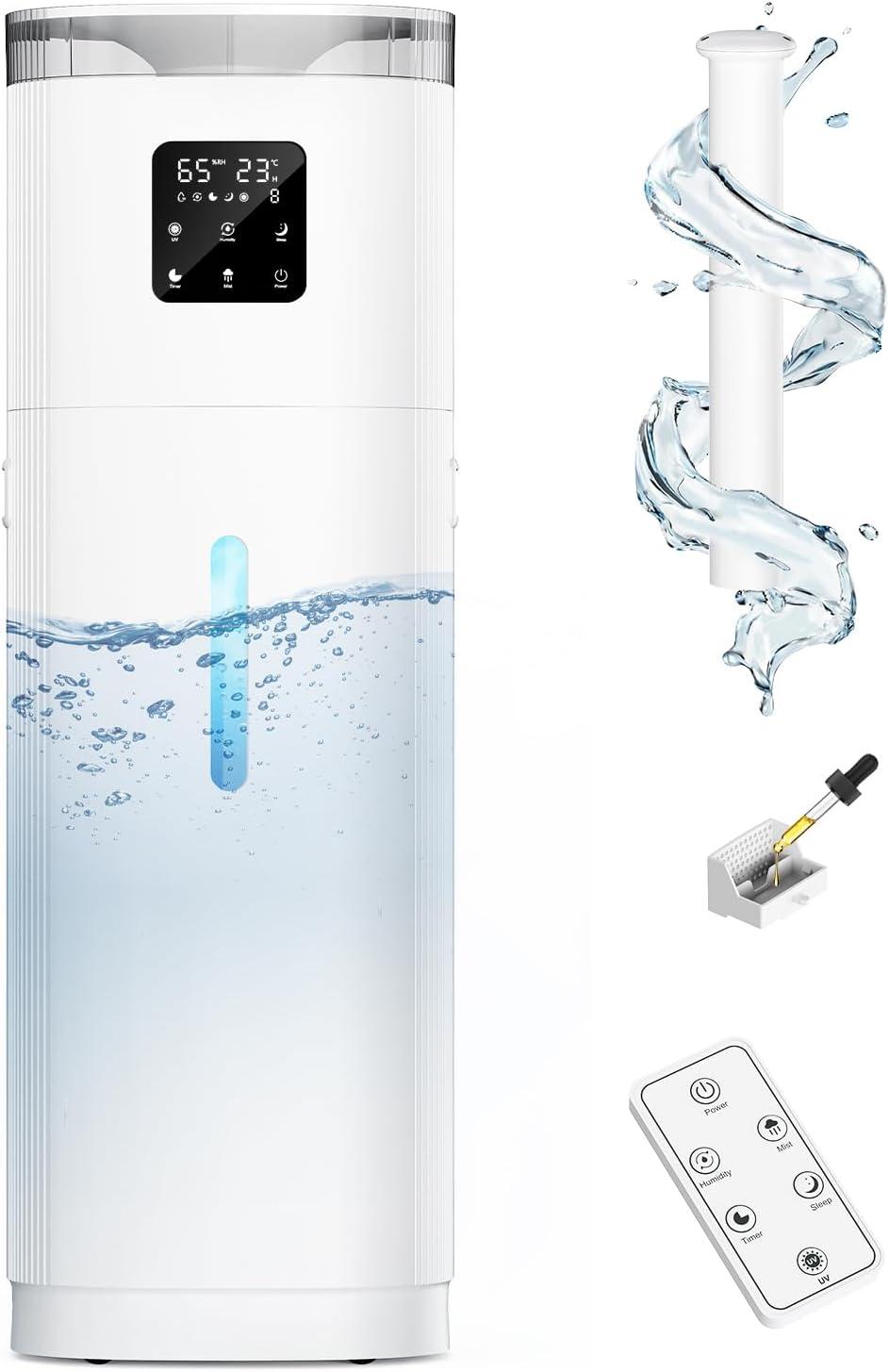 Large Humidifier Showdown: 4.8Gal Mist vs. Aroma Joy… See Best for 2200 sqft Home