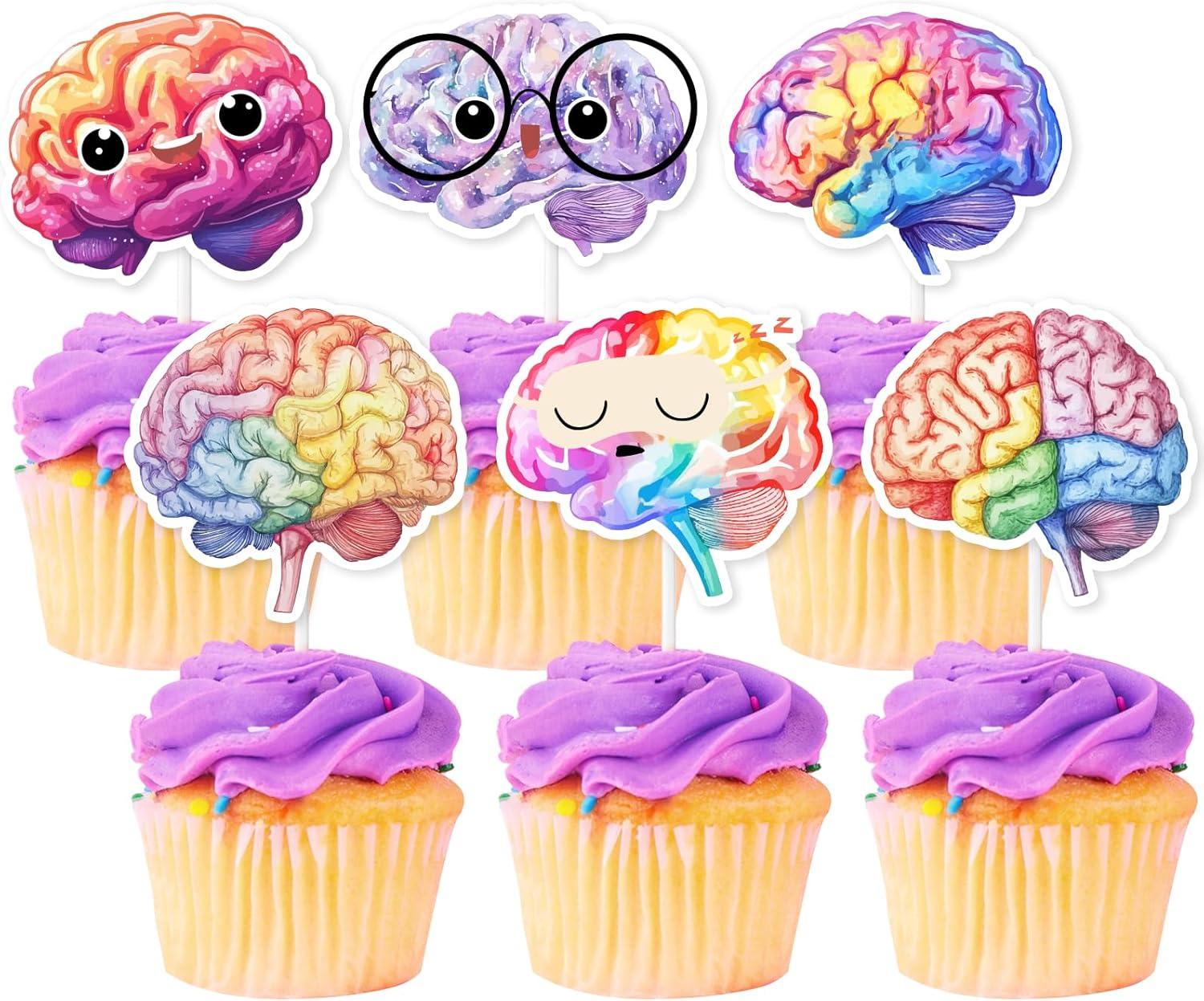Surprising Rainbow Brain Topper Versus 36Pcs Measured Joy… Perfect Party Twist