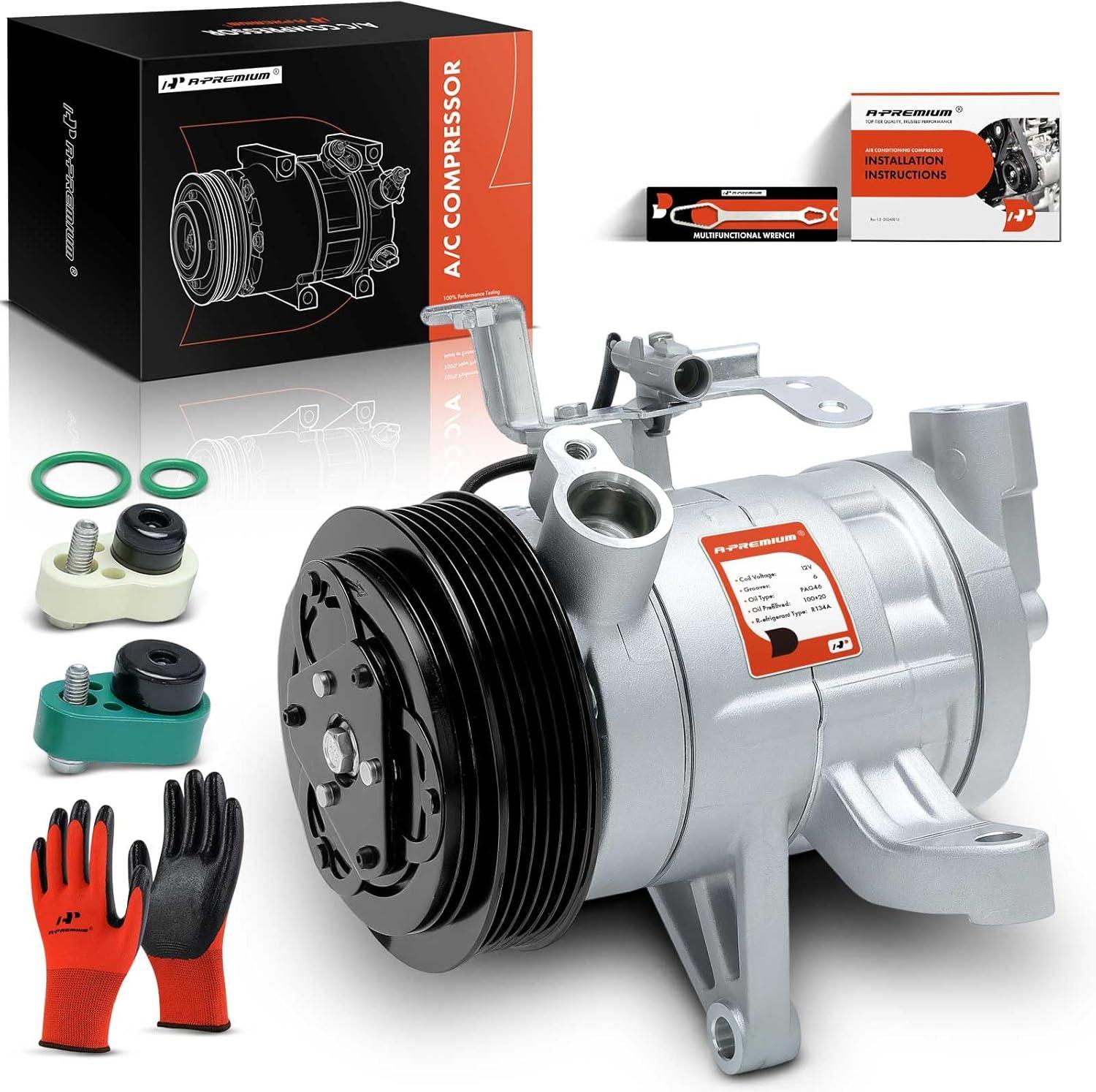 Premium AC Compressor Tested Versus Clutch installed in Subaru Forester Impreza… Gas Vehicles ONLY!