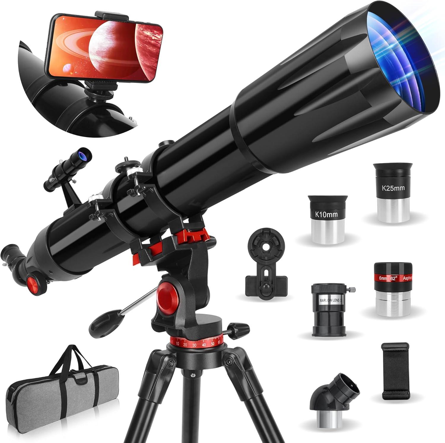 Adult vs Kids Telescopes: 90mm vs 450X Magnification Showdown Compared