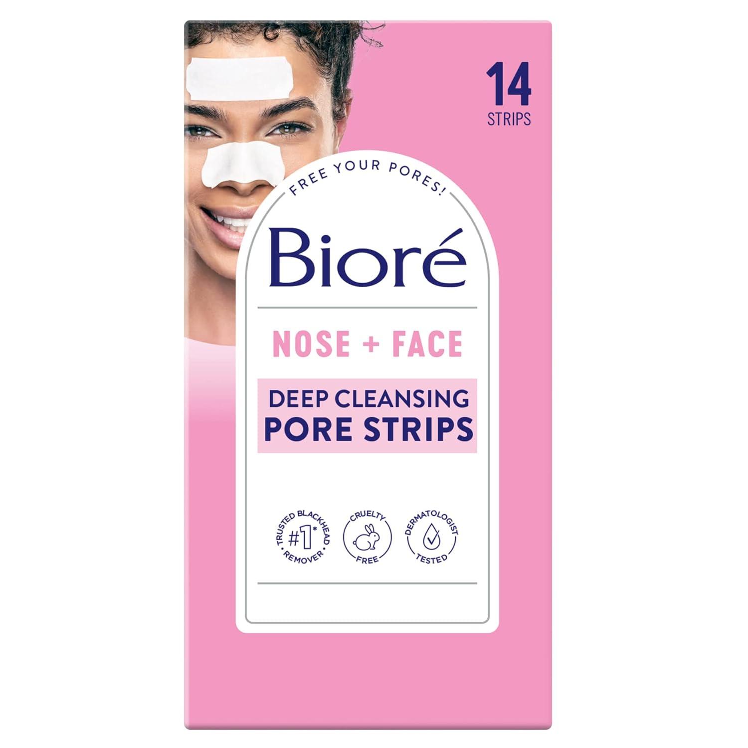Blackhead Strips Compared: Bioré's Deep Cleansing vs. Oil-Free Power