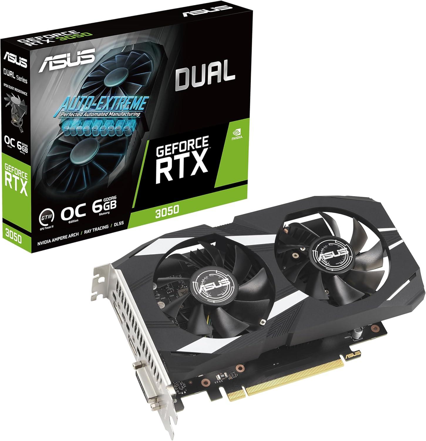 ASUS RTX 3050 Showdown: 6GB GDDR6 vs 0dB Fan... Real-World Gaming Insights
