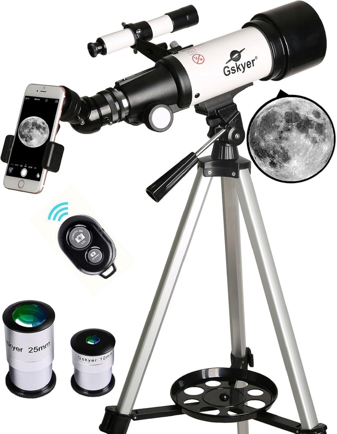 Gskyer vs. Celestron: 70mm Travel Telescopes... Compared for Beginners