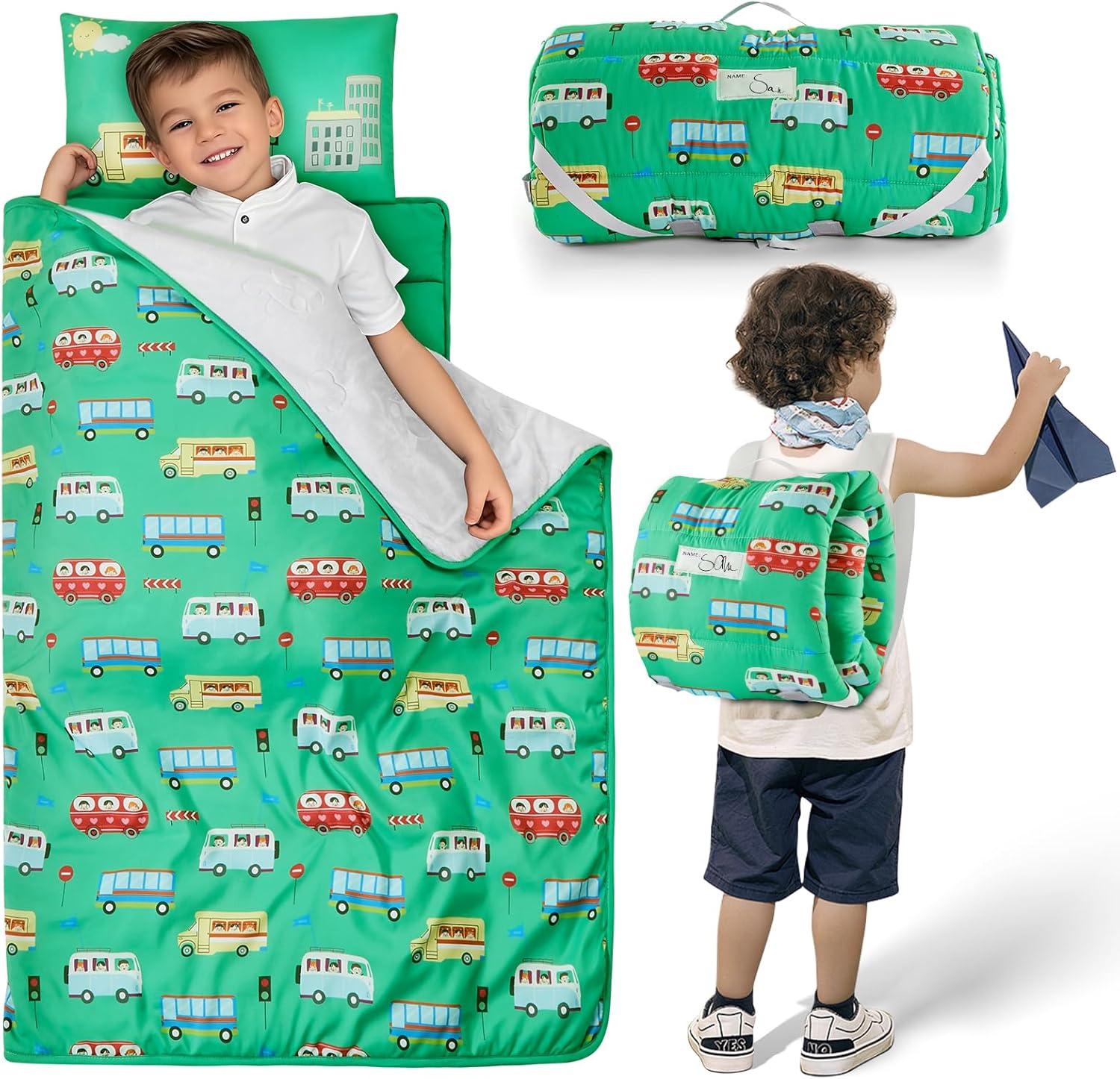 Toddler Nap Mat vs. Pillow… Tested: Soft Bag for Preschool Fun!