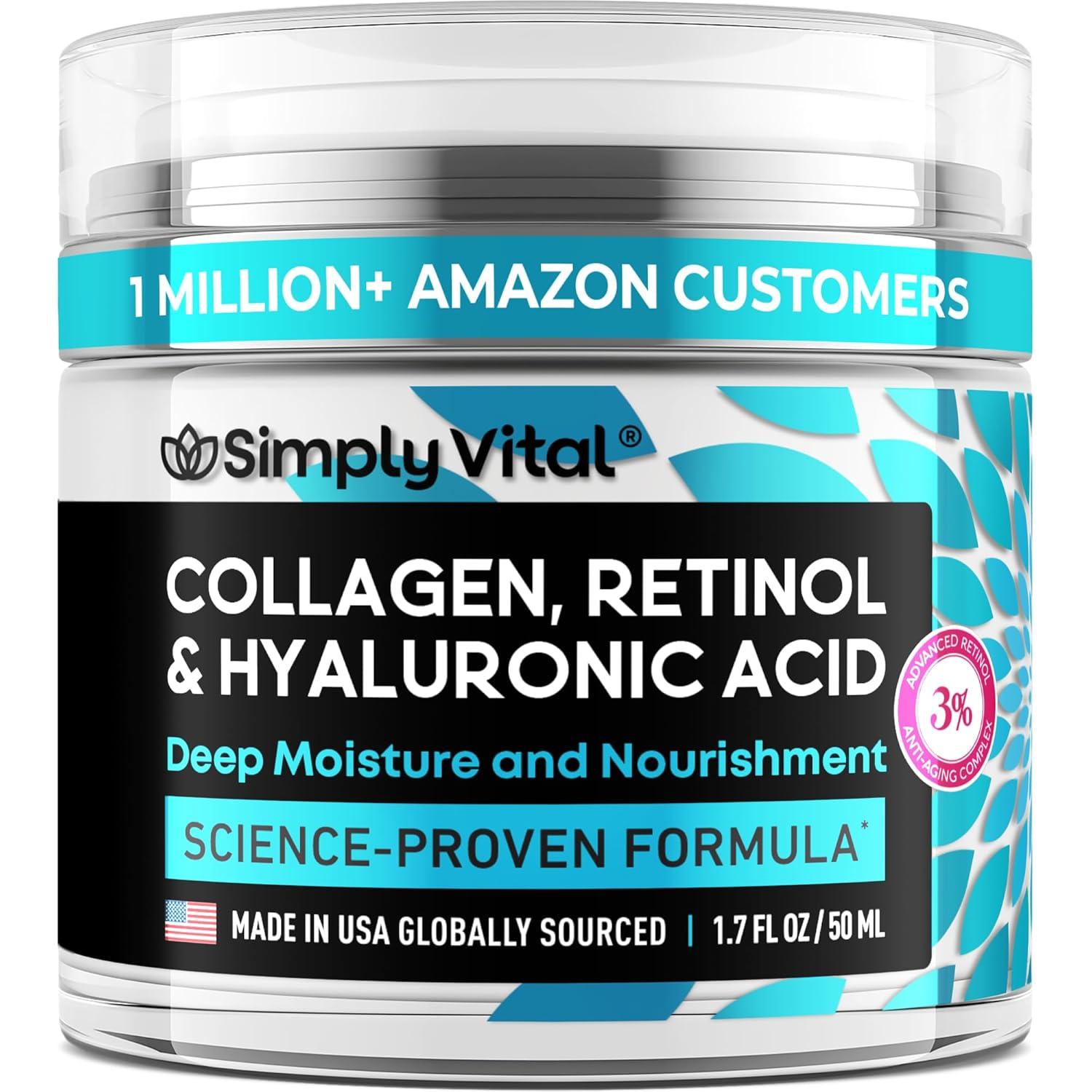 SimplyVital vs. Skincare Showdown: Tested Collagen, Retinol, Hyaluronic Benefits... What’s The Deeper Insight?