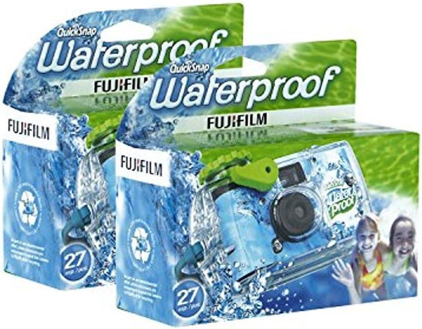 Fujifilm QuickSnap Underwater vs. PackFun... Waterproof Splash-tested suitcase innovation fun summertime deals