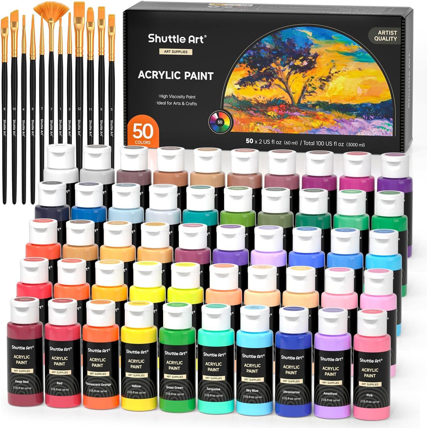 Shuttle Art Paints Compared: Tested Quality Meets Surprising Value!