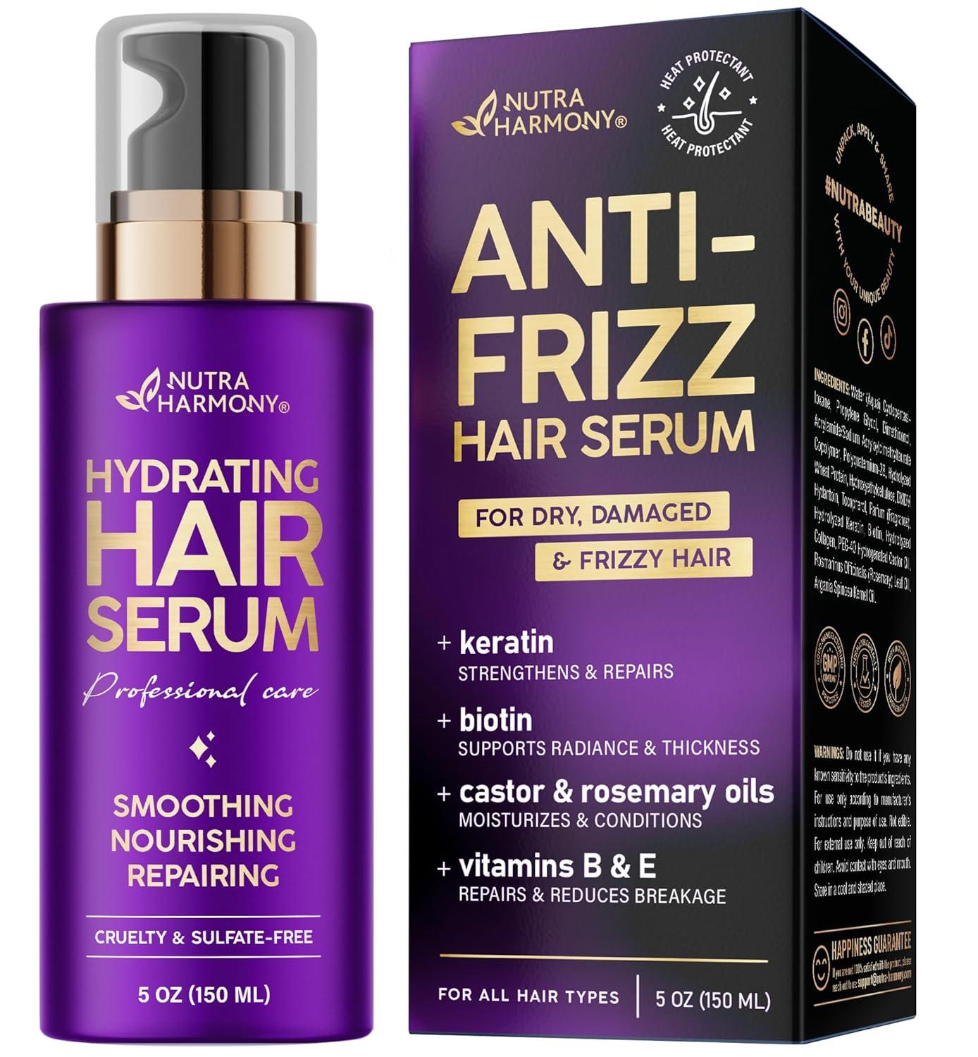 Garnier vs. NutraHarmony: Hair Care Showdown Tested...Surprising Insights on Frizz Fix!