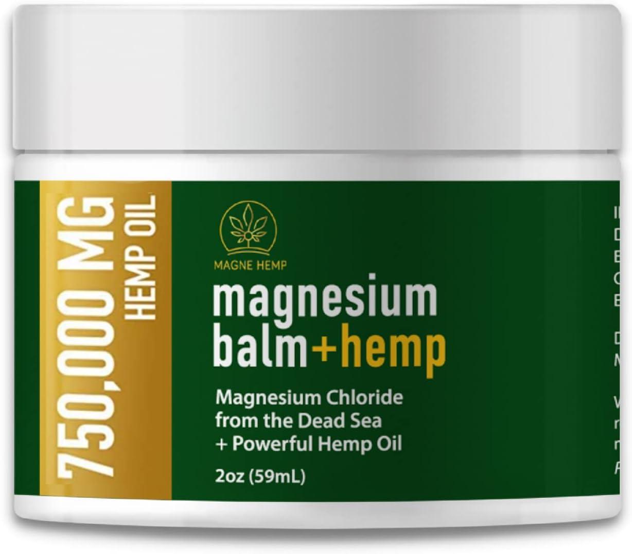 Magnesium Hemp Cream Versus Pain Relief Shows Tested Relief... Soothing Daily Pain Comfort