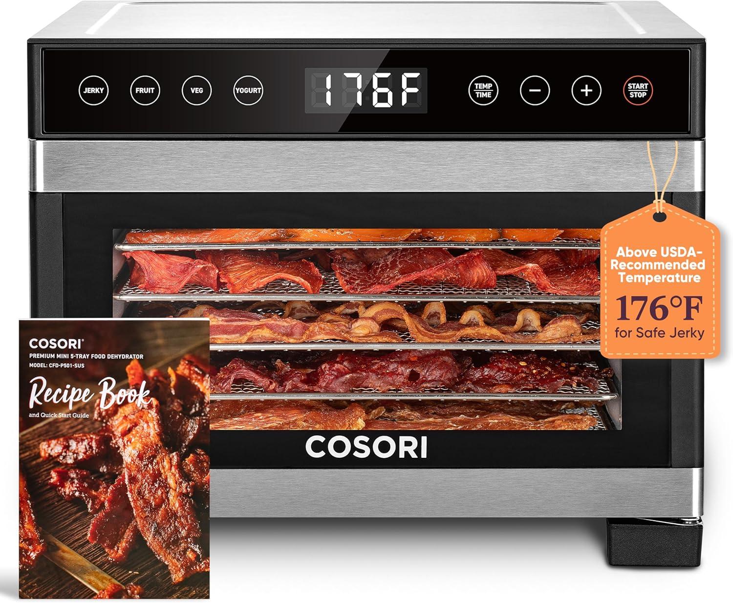 Versus Cosori Jerky Maker: Controlled Heat Meets Dog Snacks!