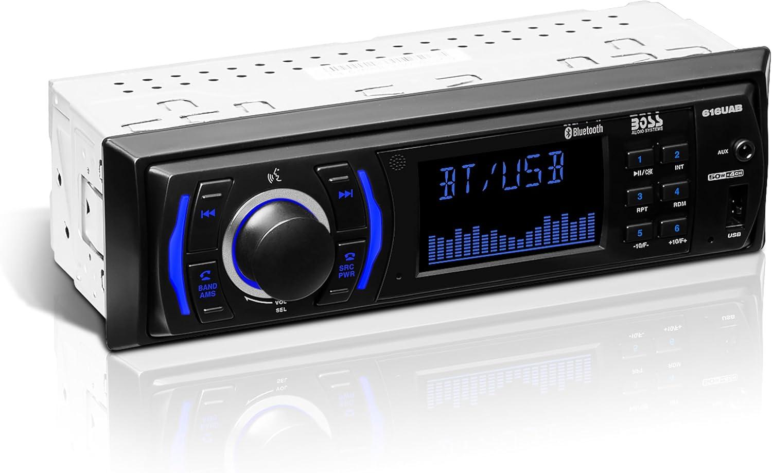 Boss 616UAB Versus rivals: Bluetooth surprise benefit... Car stereo insight