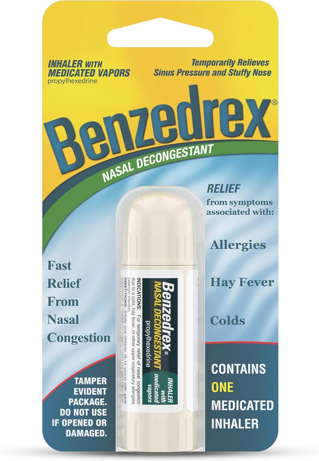 Surprising Comparisons: Benzedrex vs. Crane Inhaler…Seasonal Relief Showdown!