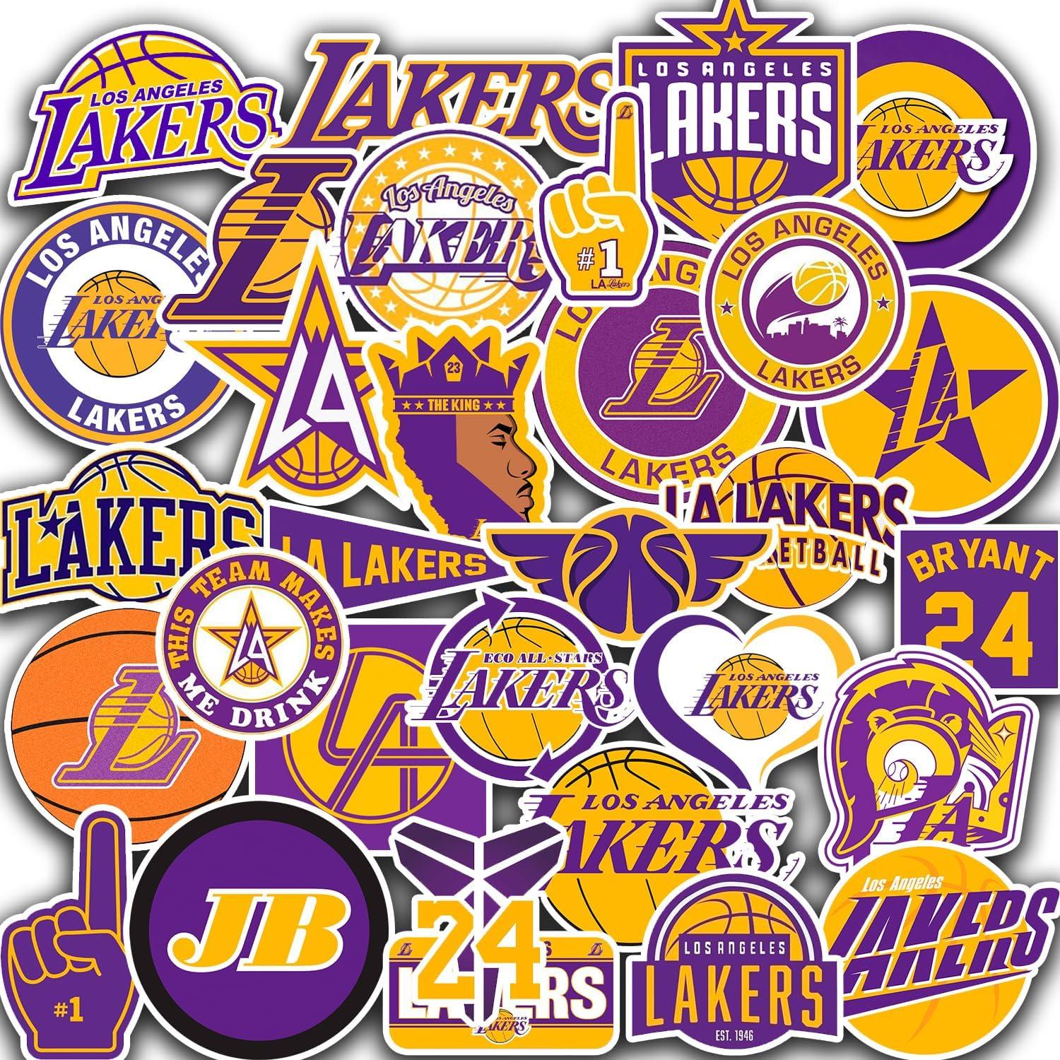 35 PIECES Tested: Lakers Stickers Versus Water Bottles, Bike… Surprising Grip!