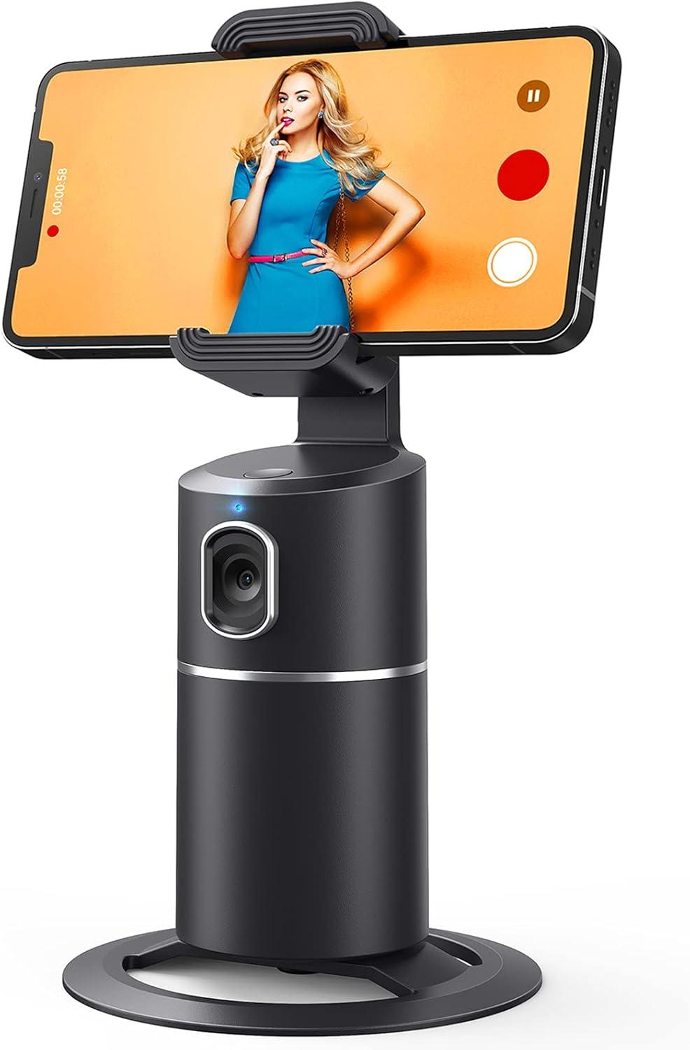 Compared Auto Face Tracking Holder, No App… 360° Rotating Smart Tripod for Live Vlog… Tested Insight For Streaming