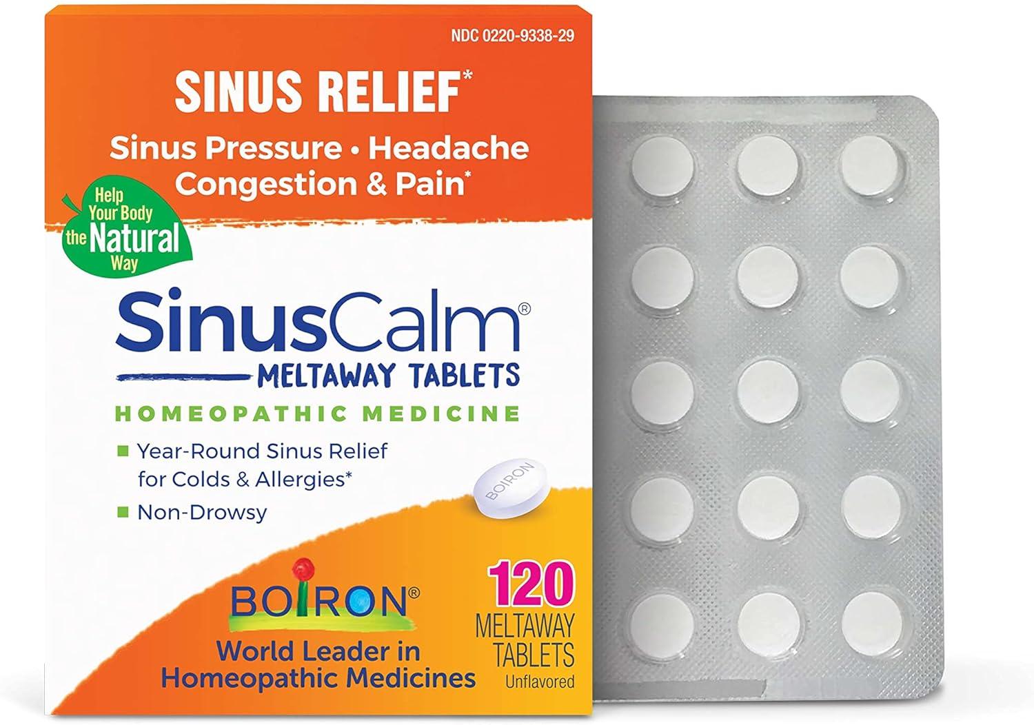 Similasan Earache Relief Drops vs. 120-Count Sinus Relief…Natural…Tested