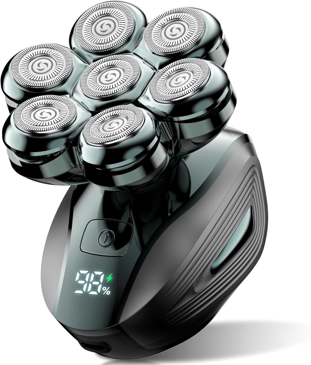 Head Shaver Showdown: Surprising 7D LED Benefits vs. Waterproof/ipx7 Performance… Compare Now!