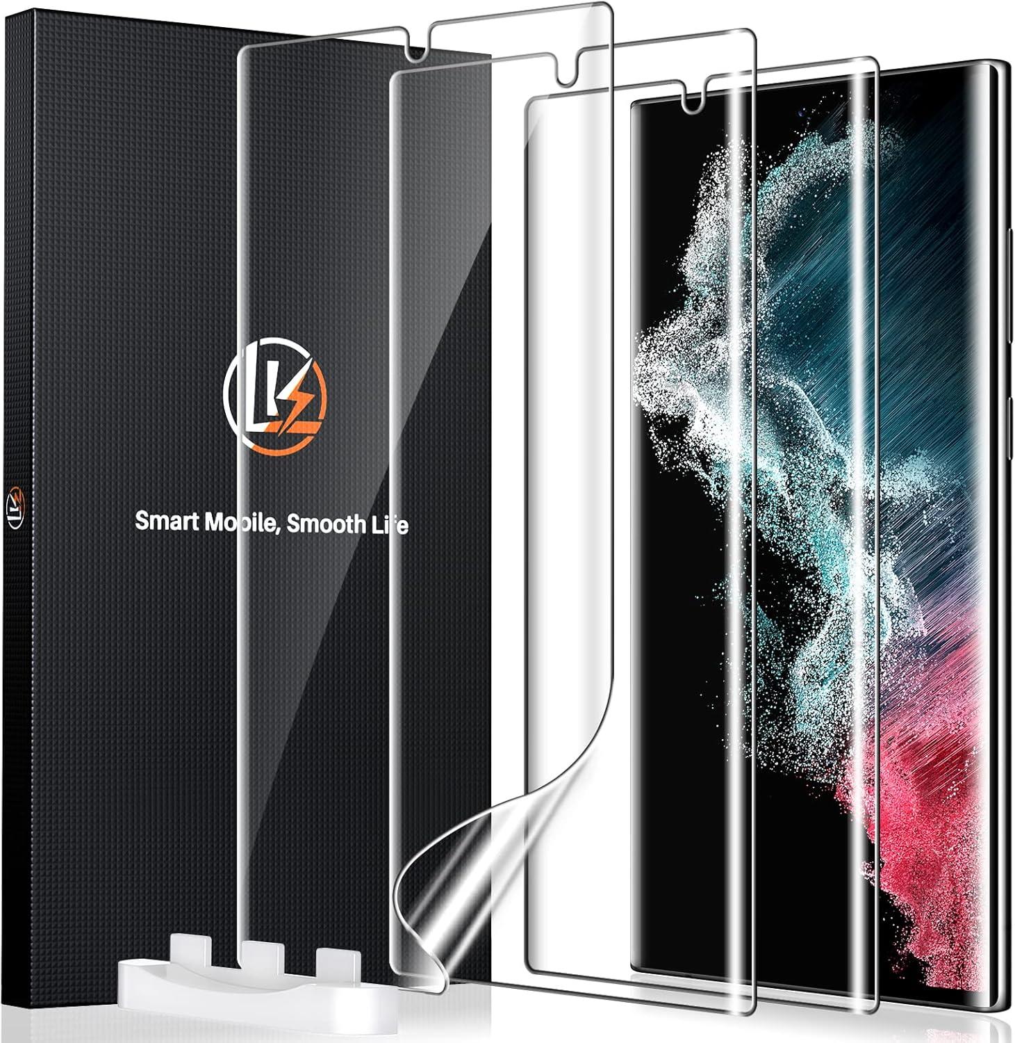 Samsung S22 Ultra protector tested: Bubble-free, curved cover versus seasonal grip trends
