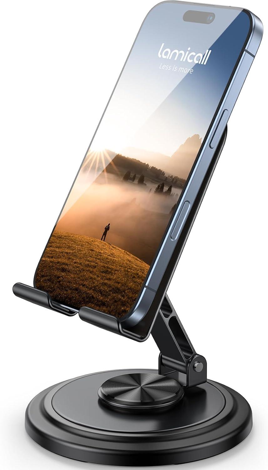 Lamicall Stand Versus iPhone 16: 360 Tested... Desk Hack!