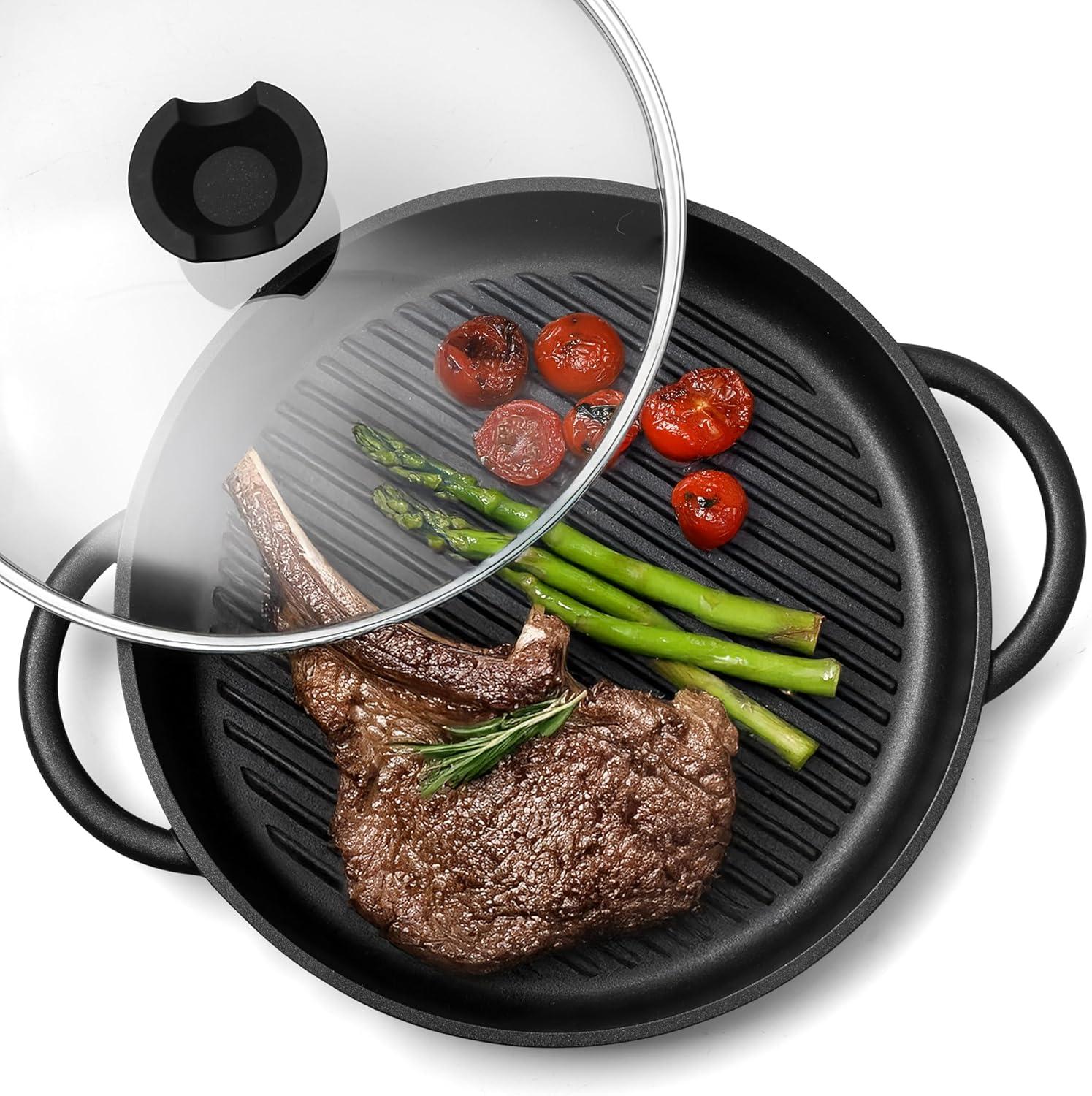 Nonstick vs cast vs grill pans tested: Indoor cooking secrets revealed