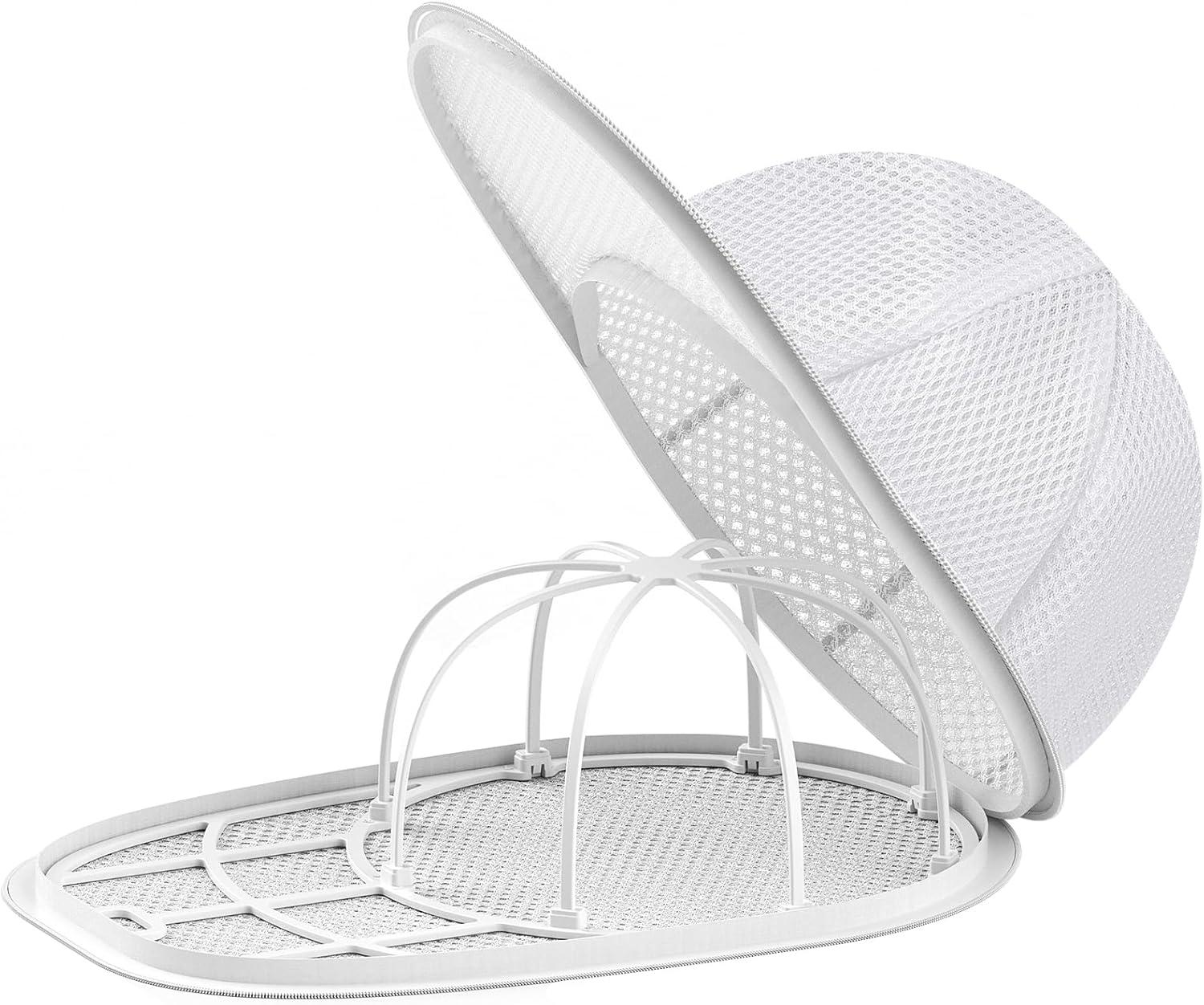 Ideal Wash tested... Haiou Hat Washer Cap vs Machine, Saves Caps! (White)