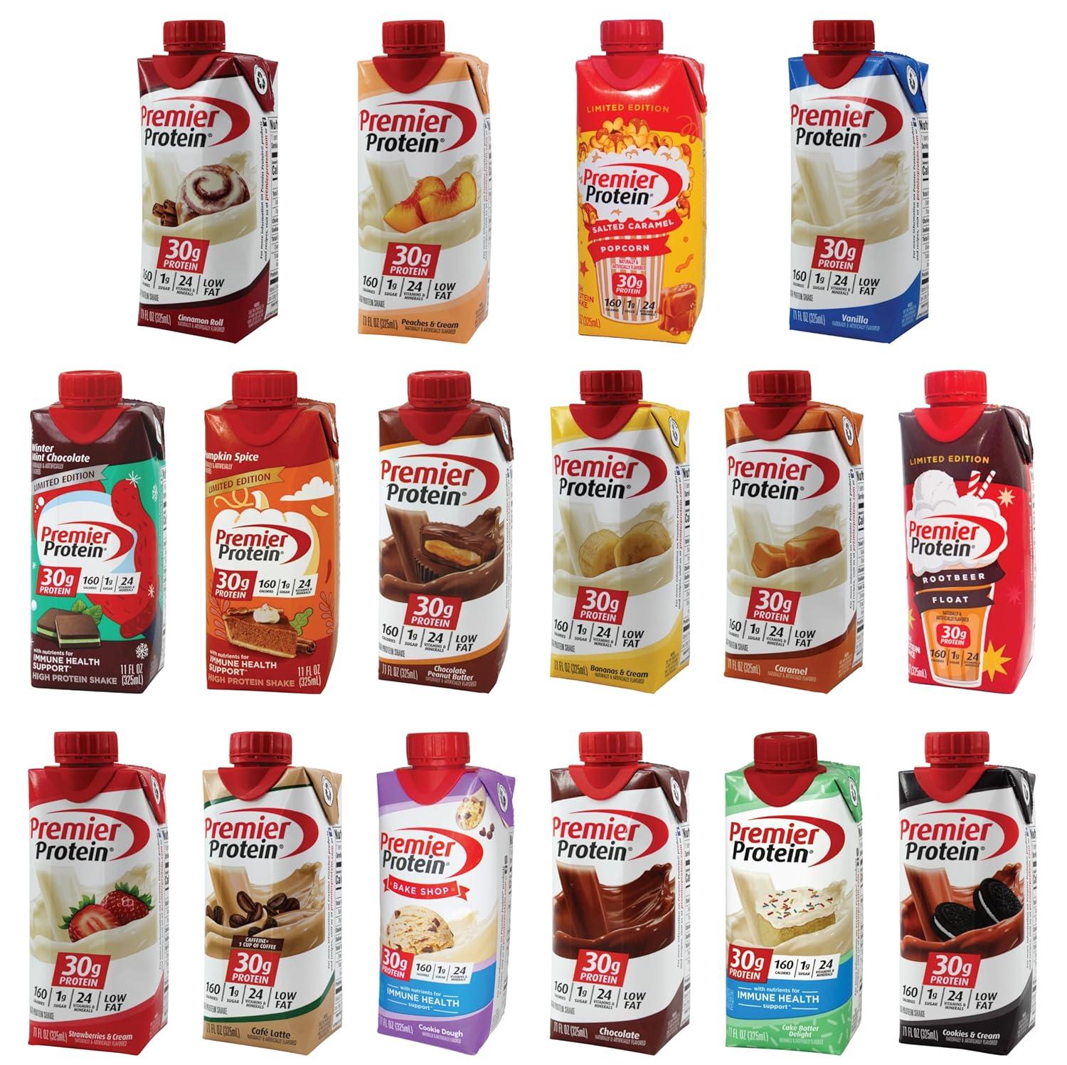 Premium Protein Sampler Tested: 10 Assorted Flavors... Shakes Versus Current Tastes!