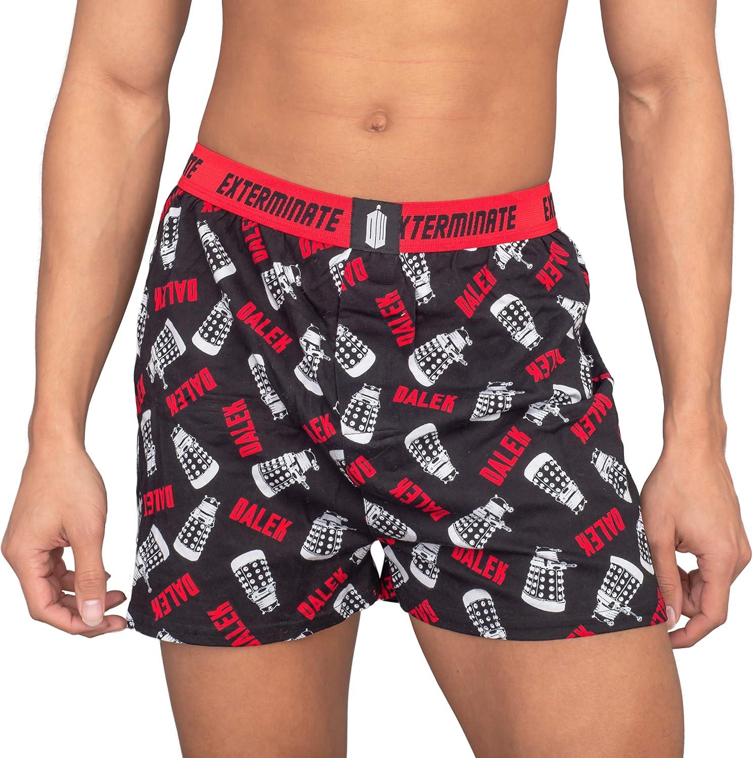 Doctor Who vs. Dalek Boxer Shorts: Tested Comfort Meets Bold Design