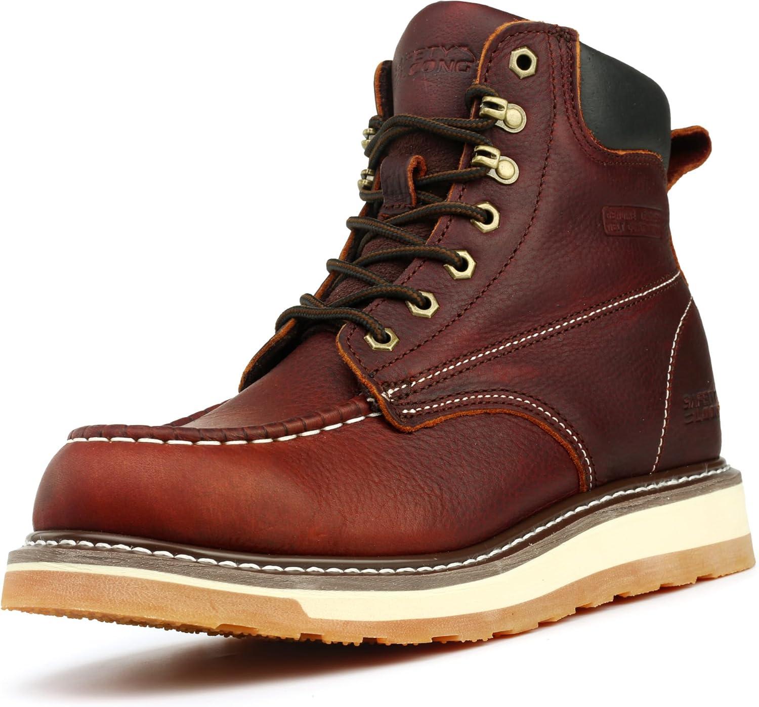 Soft Toe Comfort vs. Wedge Non-Slip: Men’s Workboots Compared