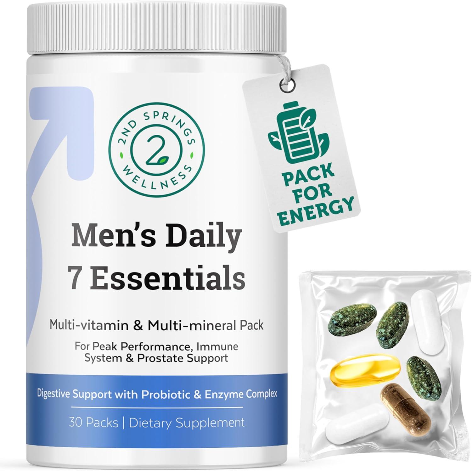 Daily 7 Pack vs. Men's Energy Boost: Tested, Probiotic Spectacle!
