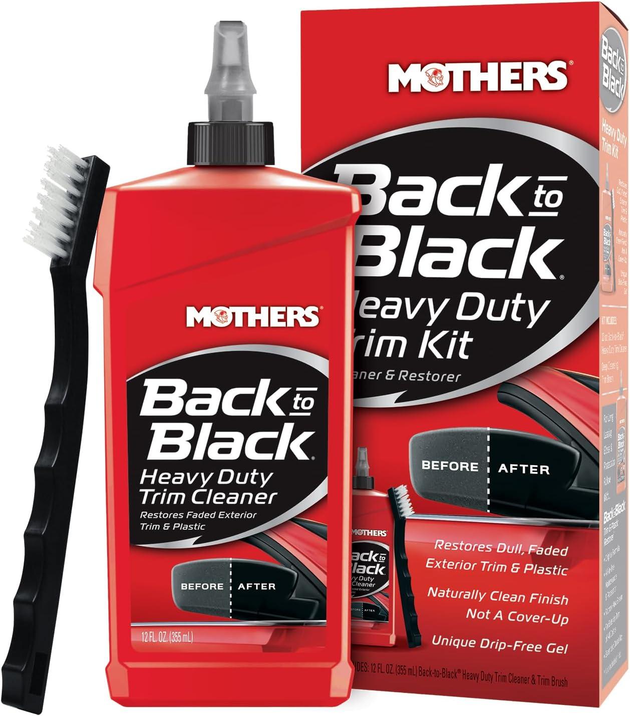 Mothers Kit vs. Trim Cleaner: Tested, Strong, vs. Messy Grab...Surprising Elegance!
