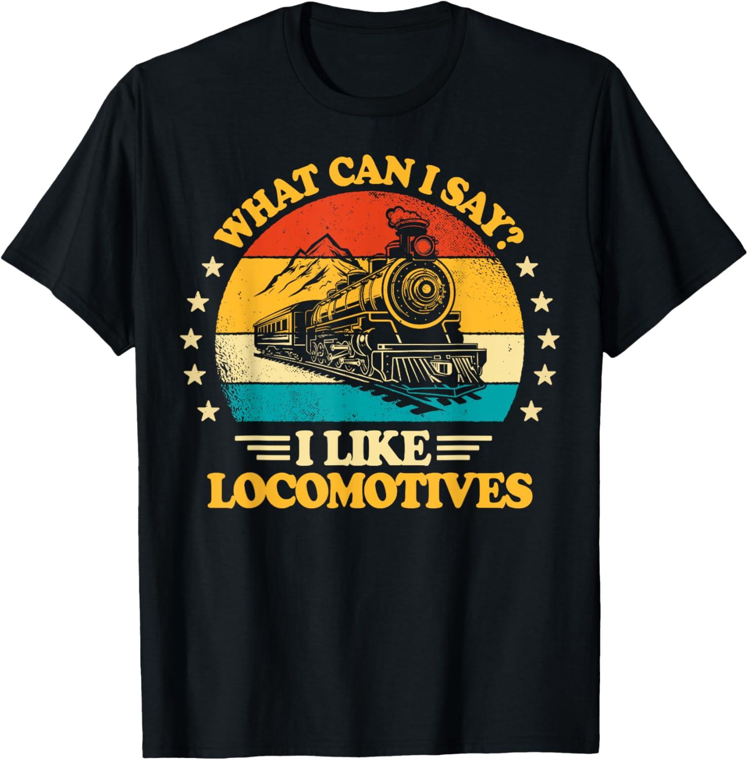 Funny Train T-Shirt: Tested Locomotives' Charm... Unique outerwear choice!