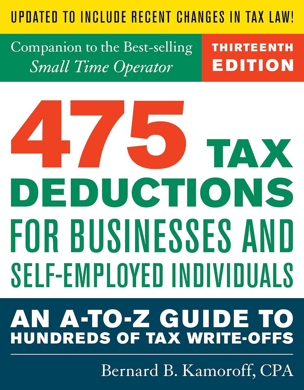 475 Tested Deductions: Business vs Self-Employed— kinh Dozen Wins!