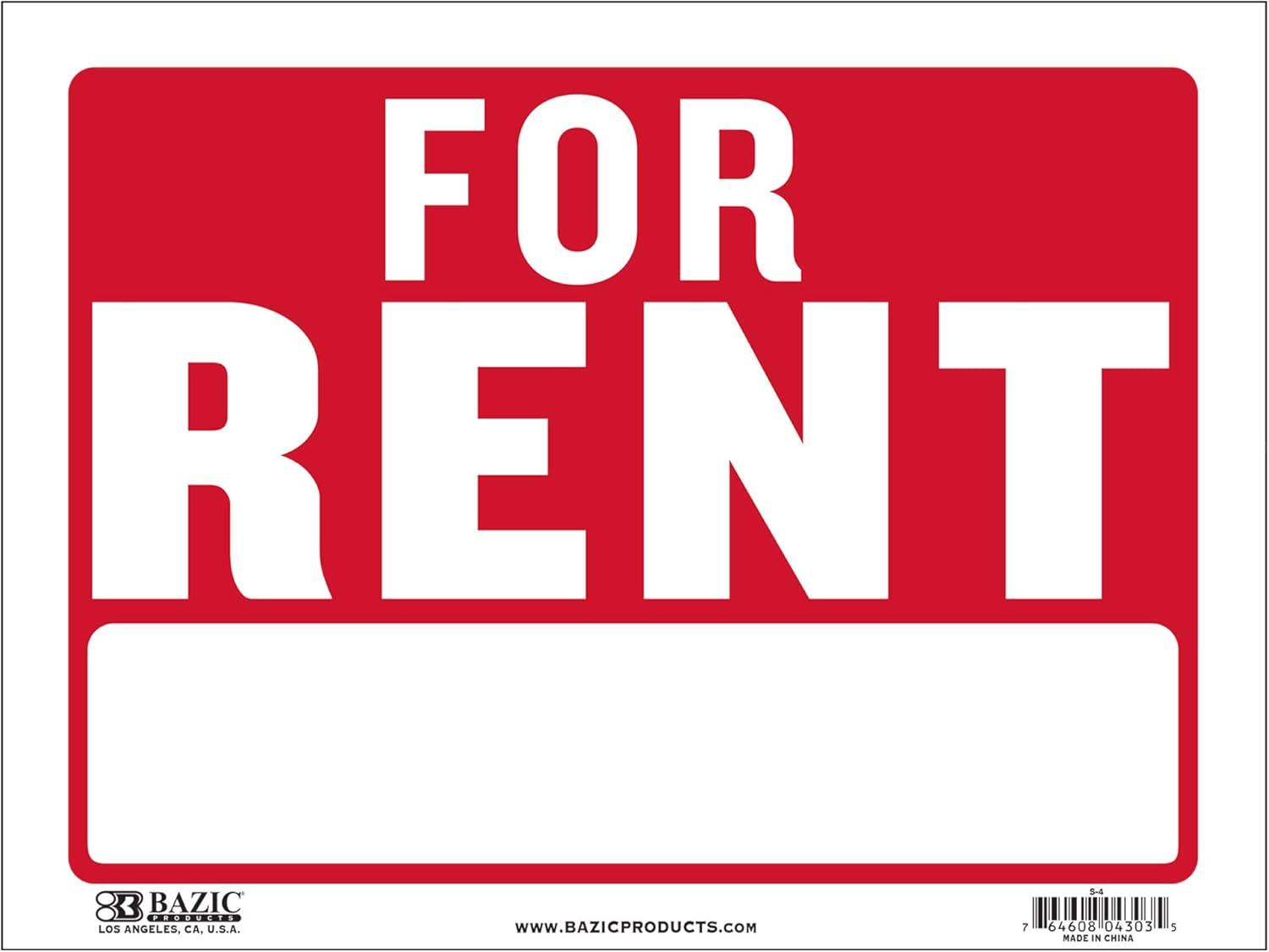 BAZIC Rent Sign Showdown: Waterproof Tested, Perfect Use Case, More