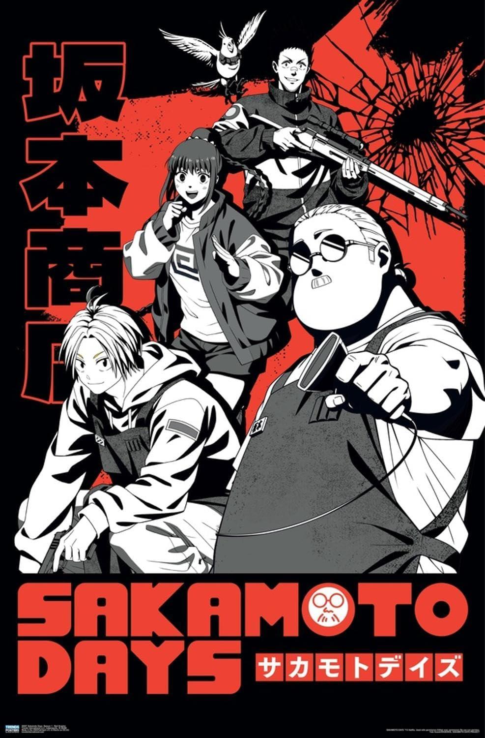 Netflix Sakamoto Days Poster: Tested versus Premium Unframed Graphic... Trendy Wall Fit!