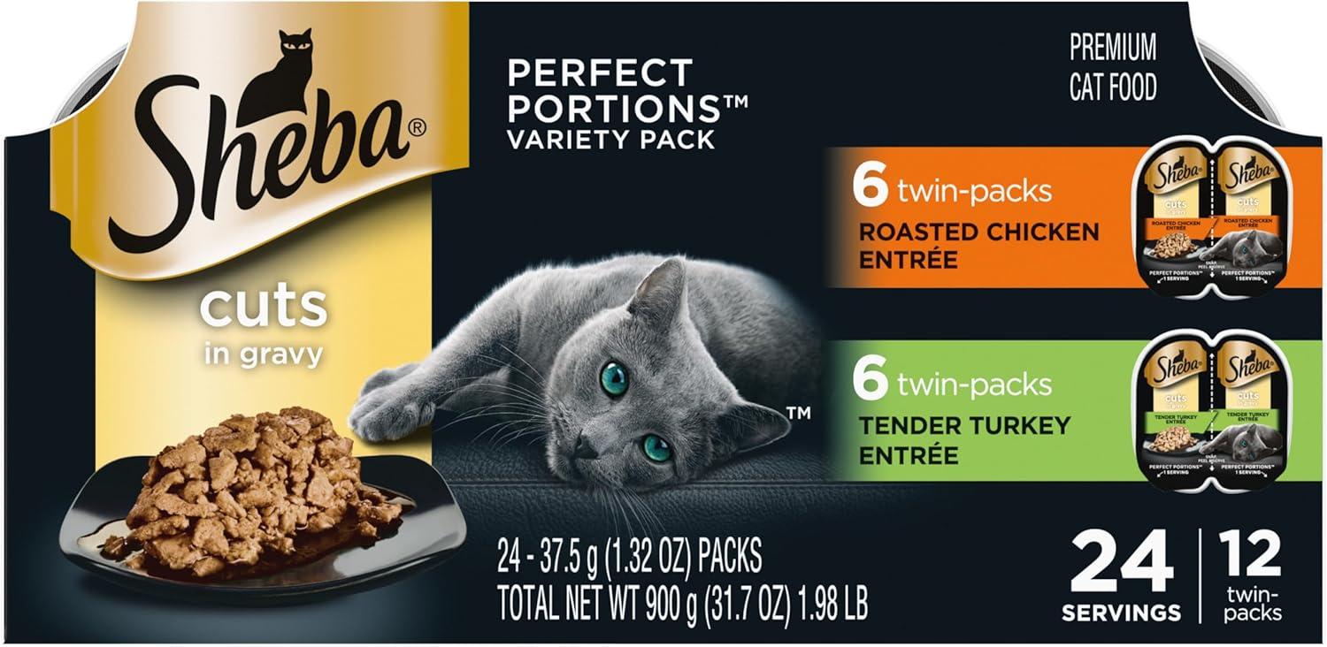 Sheba Perfect Portions Cut vs. Turkey: Compared, Surprising Insight
