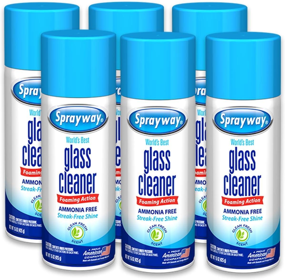 Sprayway Versus Squeaky-Clean: Tested, Foaming Glass Showdown For Fresh Scents!