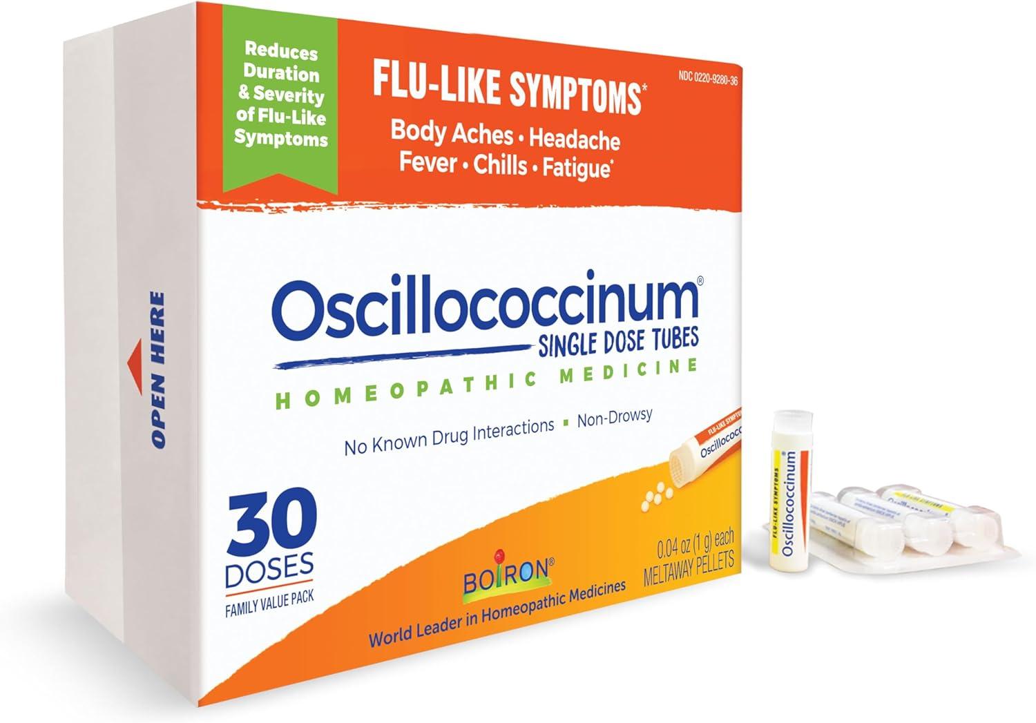 Oscillococcinum Compared: Surprising Body-Ache Relief... 30 Count FluSeason Use