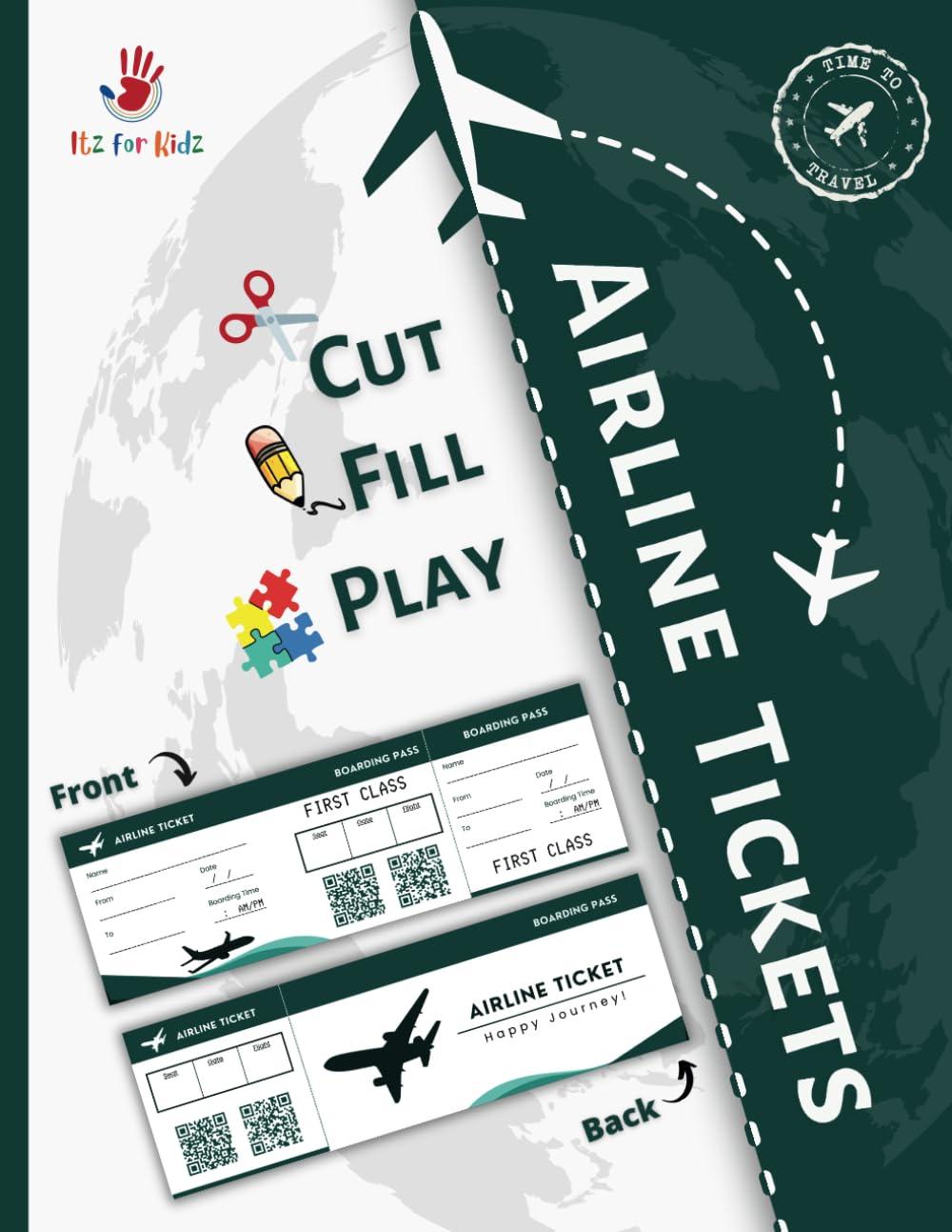 Cut-Fill-Play Tickets vs. Blank Flights: Tested Fun, kids' air Category... Surprising Insight!