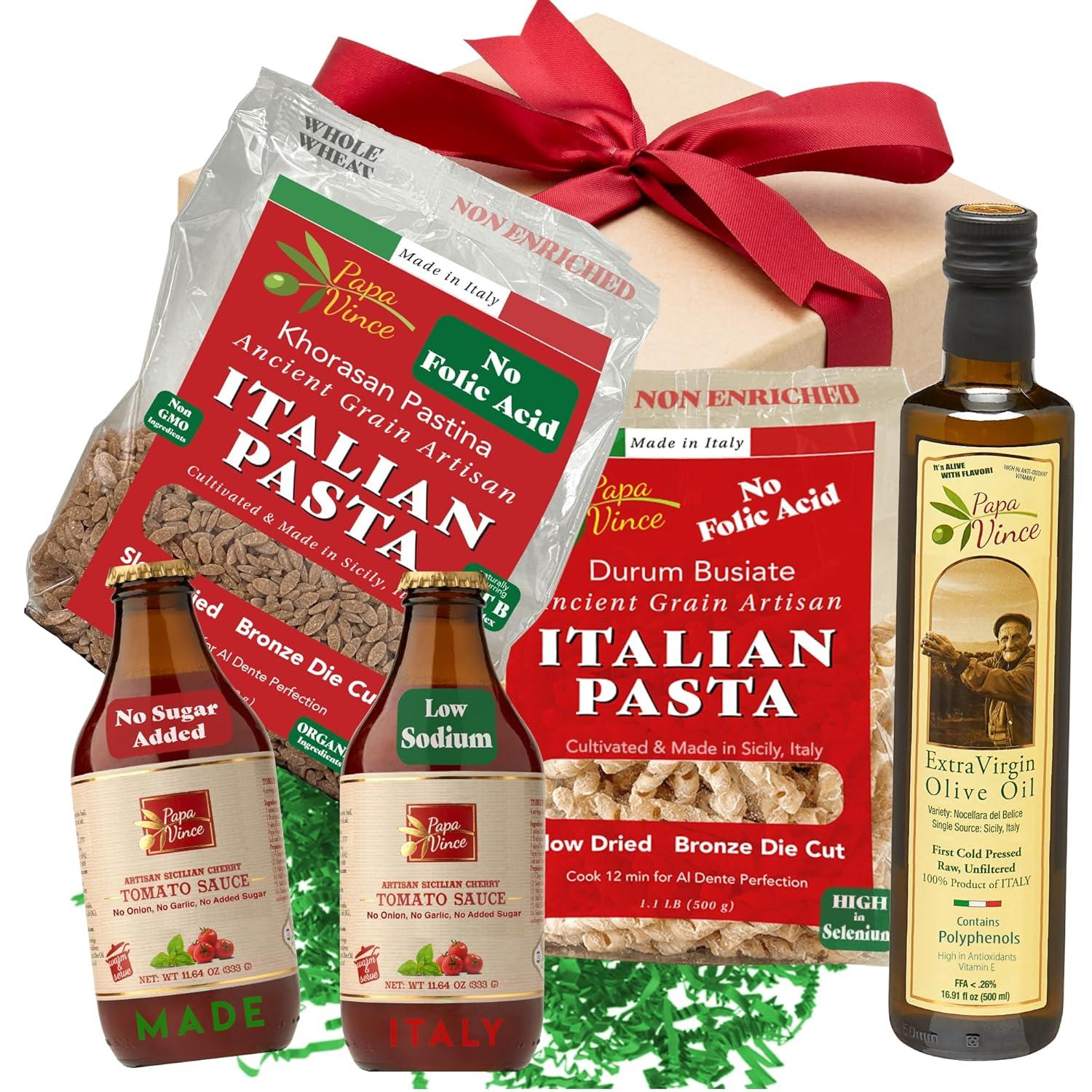 Delicious Tested Italian Basket, Sicilian Earth... Perfect Gift!