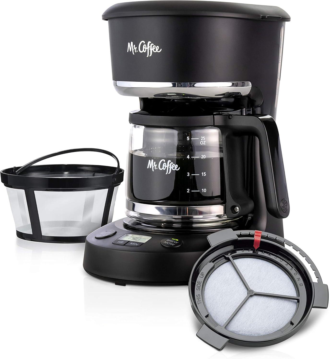 Programmable vs Auto Pause: Mr. Coffee Black, 5-Cup Use Case!