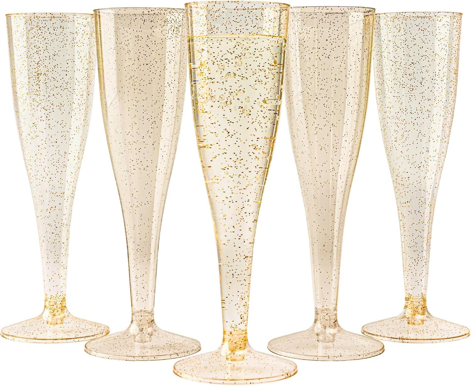 Elegant Sparkling Toasts: Test Flutes Versus Glass... Surprising Insigh