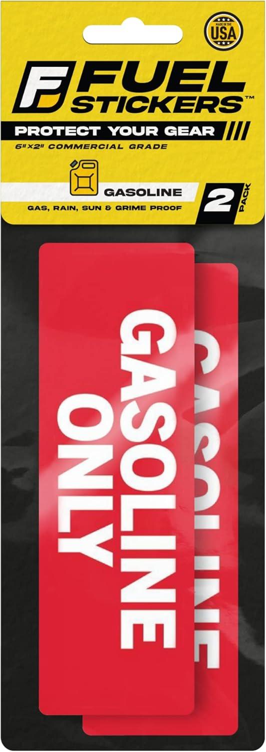 Gas Sticker Compared: Weather-Proof, Durable Labels for Gas Cans... USA Made Showdown!