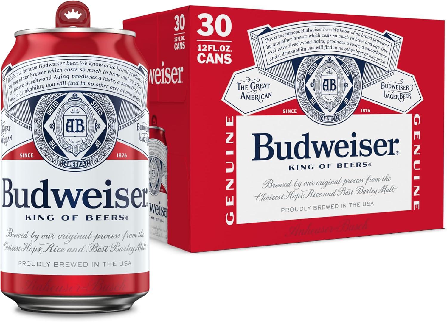 Budweiser vs. 30Pk Cube: Easy Storage Meets Refreshing Taste… Tested!