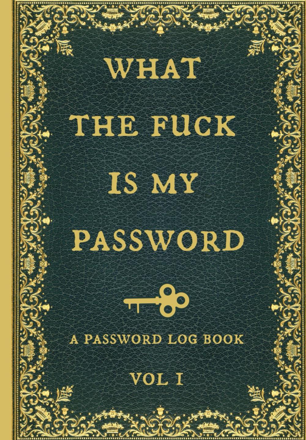 Password Book Compared: Organizer-Tracker, Funny Gift?