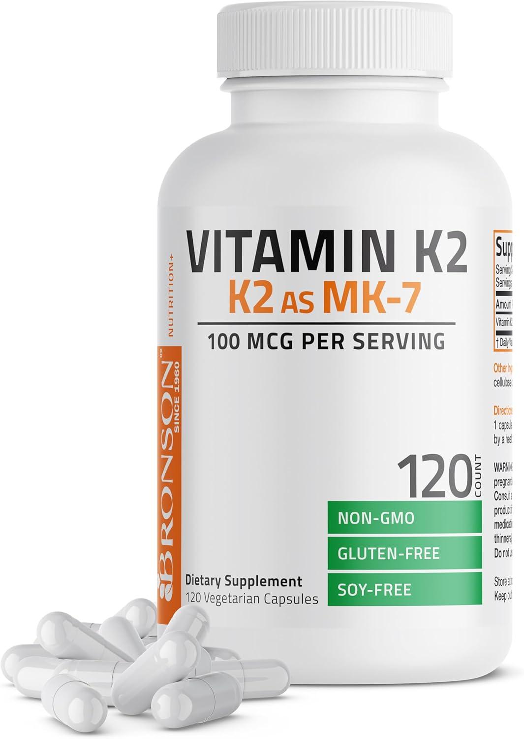 Bronson K2 MK-7 vs. Non-GMO - Tested & Better... Nutritional Showdown