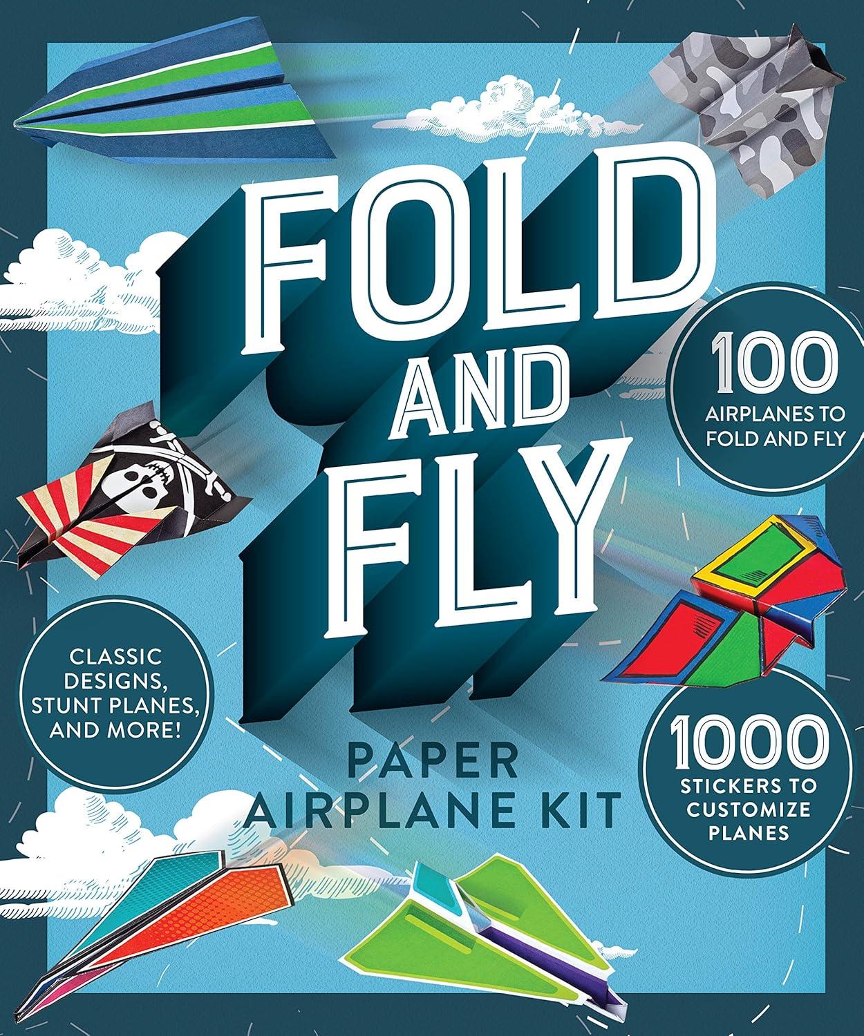 Amazing Airplane Kits vs. Books: Tested, Folded, Spun!