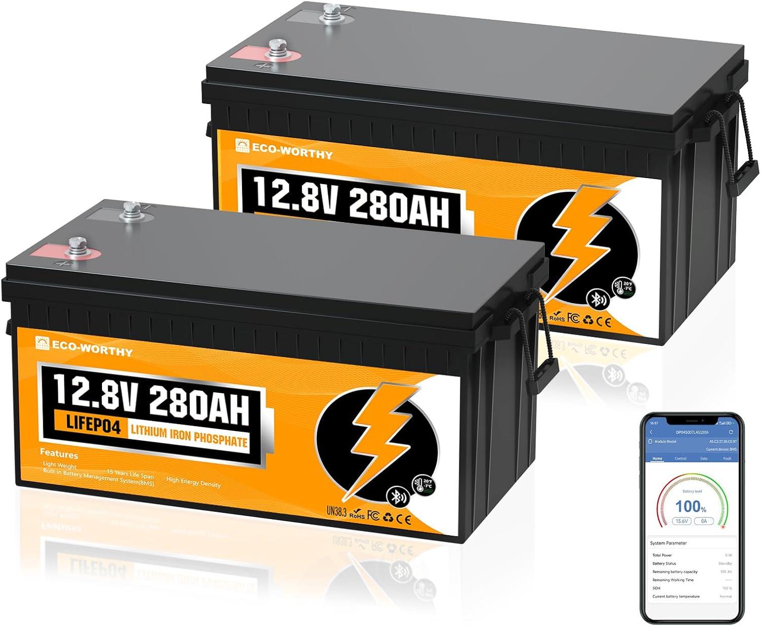 Bluetooth Tested Versus RV Needs: 280Ah LiFePO4 Showdown