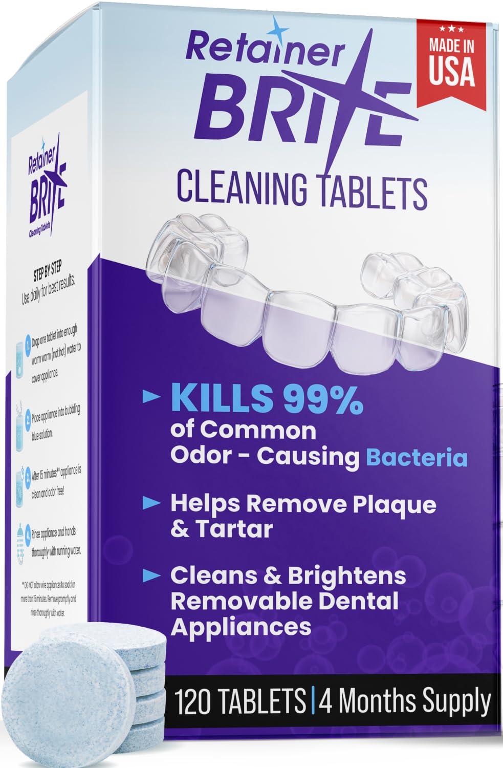 Comparing Retainer Brite Cleaning Tablets… Holdフル, Tested Versus More For Invisalign Wearers!