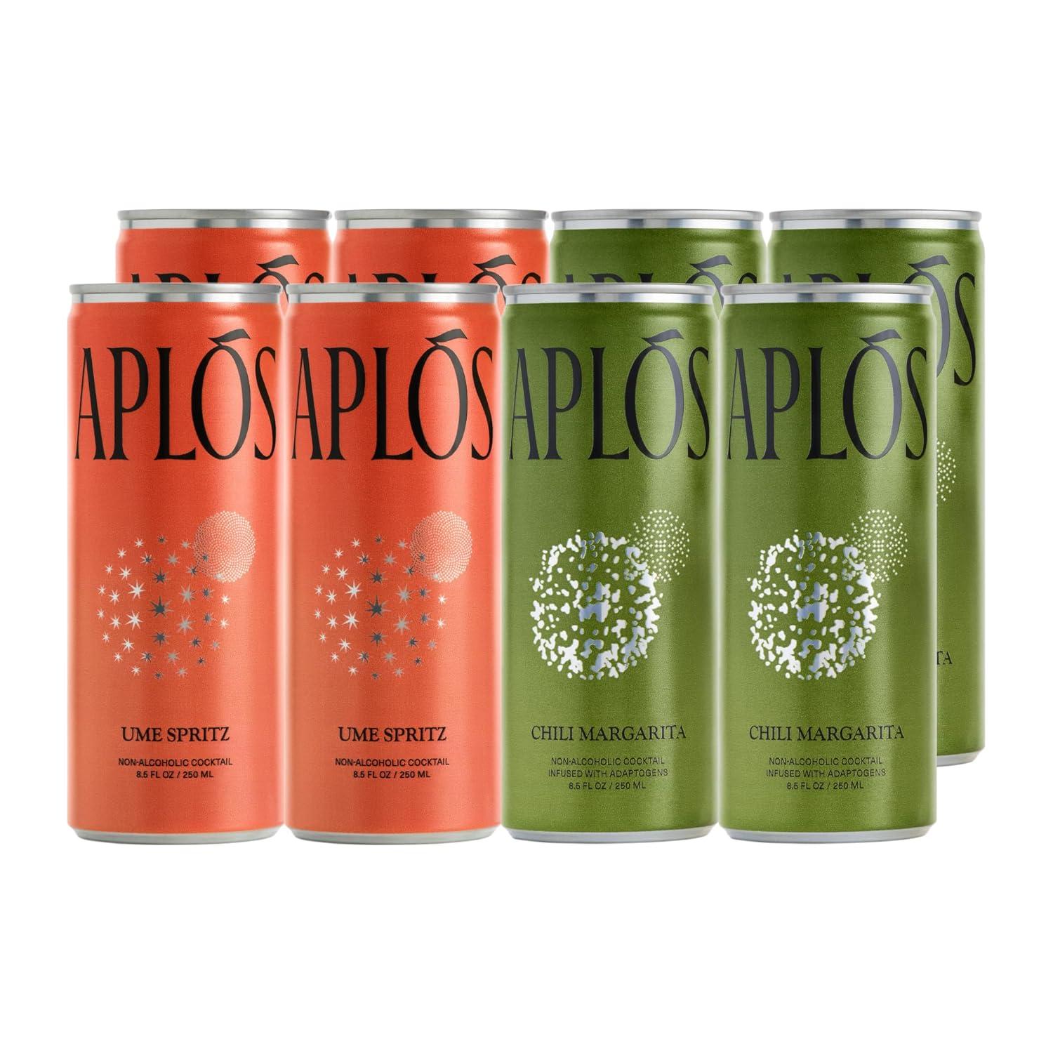 Aplós' Adaptogen Ume Spritz vs. Chili vs. Margarita ( Tested Low Calorie Mixer Needs )… Surprising Energy Boost!